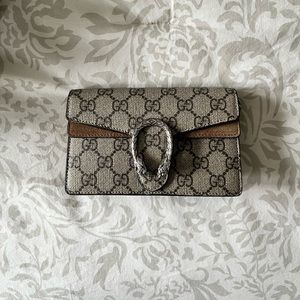 GUCCI DIONYSSUS MINI MONOGRAM BAG